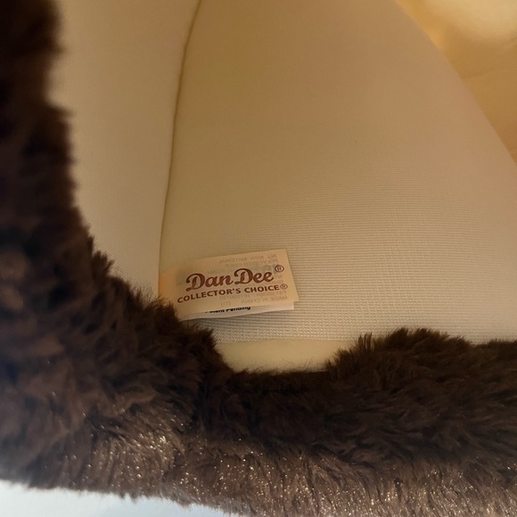 Halloween Costume - Dan Dee Big Greater Heads Brown Plush Velour Monkey Mask - Picture 4 of 6